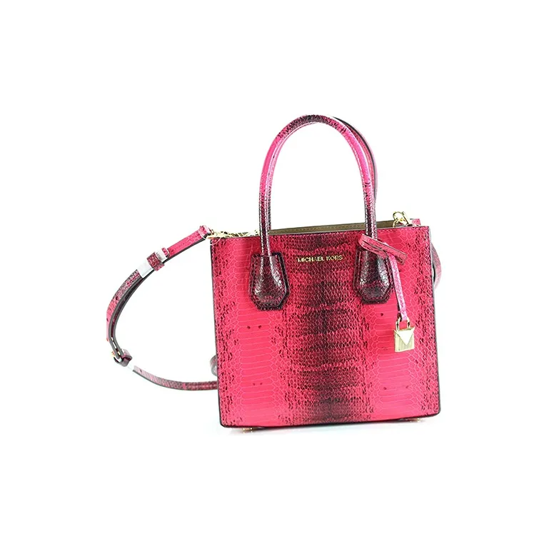 MICHAEL KORS MICHAEL KORS Handbag Collection Mercer Leather Crossbody Bag Medium Size Women's Pink-1