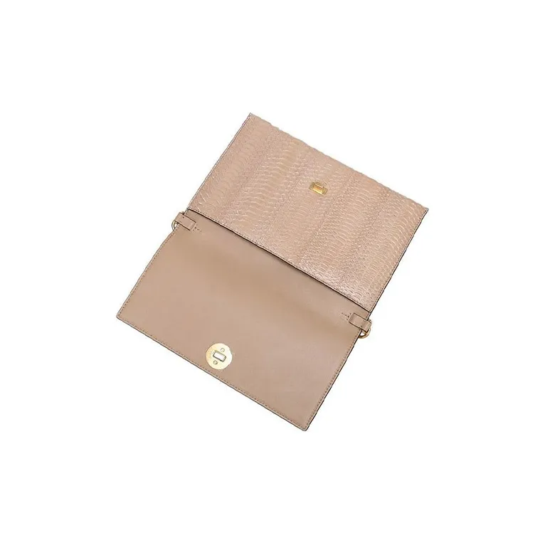TORY BURCH Kira Leather Handbag, Shoulder Bag Women's Sand-3