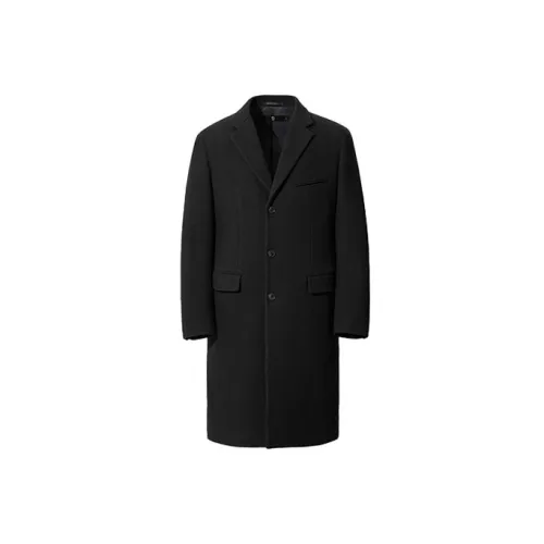 UNIQLO +J Collection Coats Men Black