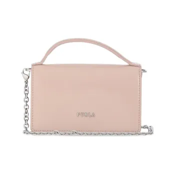 Furla Splendida Calfskin Handbag Mini Women's Pink