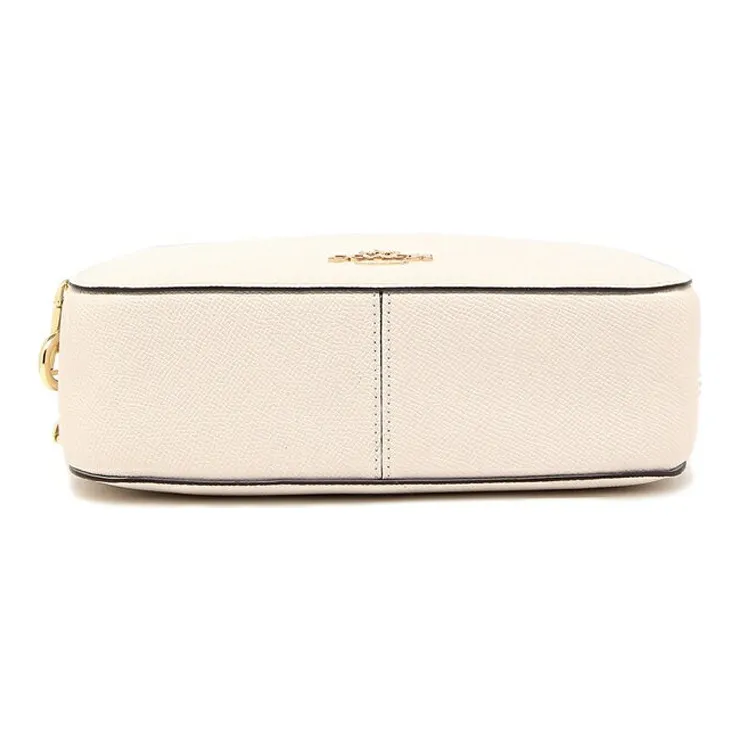 COACH Serena PVC Dome Bag, Handbag, Shoulder Bag, Crossbody Bag Trumpets Women's Pure White-4