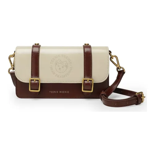 Teenie Weenie Crossbody Bags Milk White/Red Brown