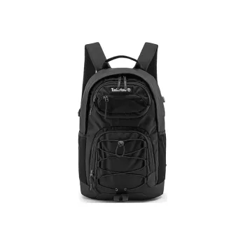 Timberland Polyester Backpack Regular Unisex Black