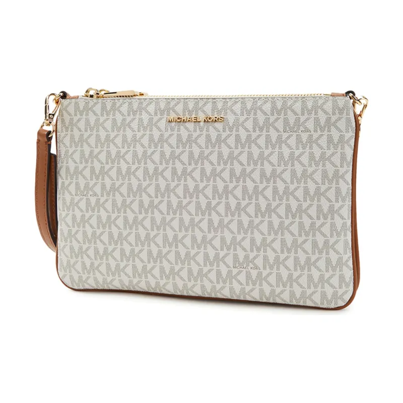 MICHAEL KORS MICHAEL KORS Handbag Collection Crossbodies Leather Clutch Women's Beige-1