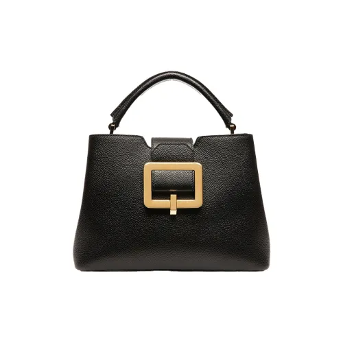 BALLY Cow Leather Controller Bag Handbag Women
s Black
