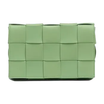 Bottega Veneta Sheepskin Crossbody Bag Women's Pistachio