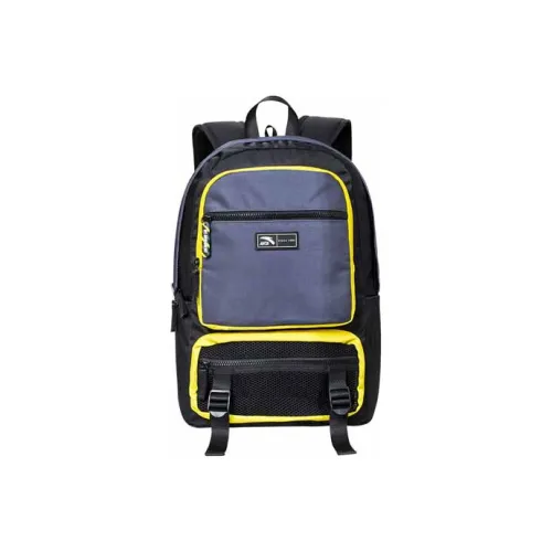ANTA Backpacks Black Yellow