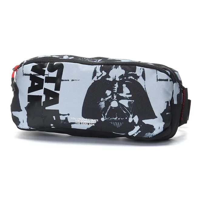 LiNing × STAR WAR Star Wars Collaboration Collection Polyester Fanny Pack Regular Unisex Black Gray Color-1