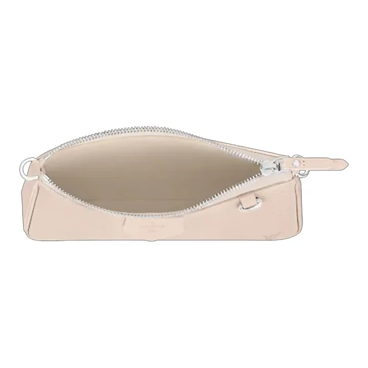 LOUIS VUITTON Epi Leather, Silver Chain Crossbody Handbag, Shoulder Bag Women's Quartz-3