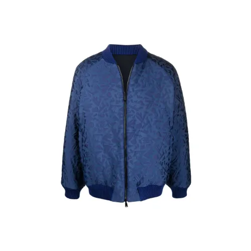 FENDI Jackets Men Blue