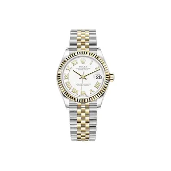 ROLEX Log Series Automatic Mechanical Movement Women's Watch Watch 31mm White Dial Oystersteel Case