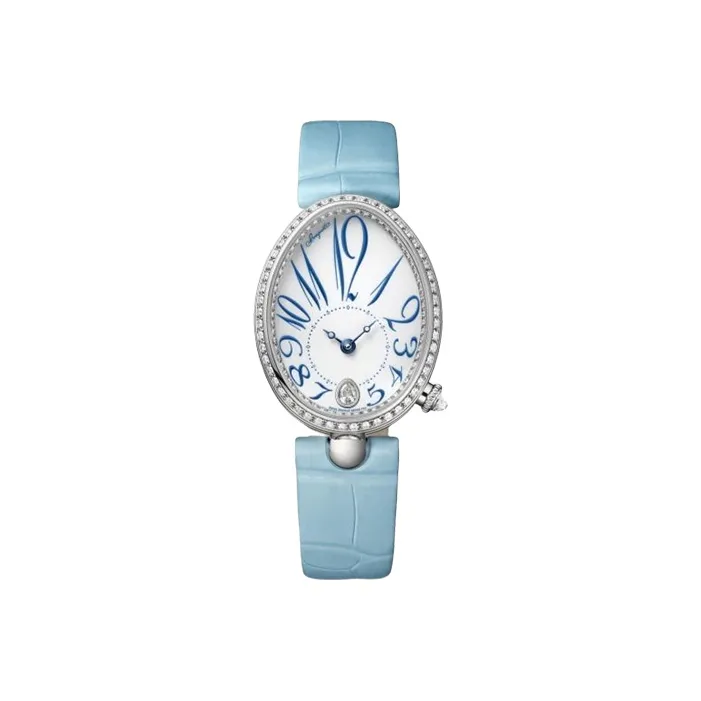 BREGUET REINE DE NAPLES Collection Automatic Mechanical Movement Women's Watch Watch 36.5*28.45mm White Dial-0