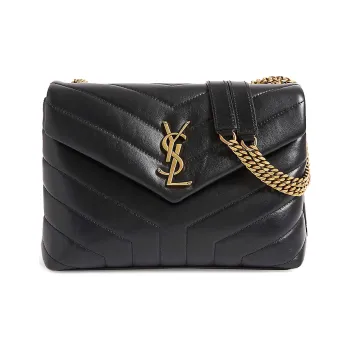 SAINT LAURENT Loulou Matelassé Small Shoulder Bag