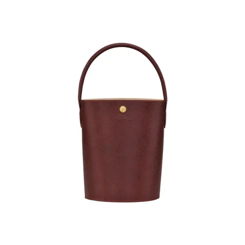 LONGCHAMP Épure Cow Leather Bucket Bag Handbag Women's Red