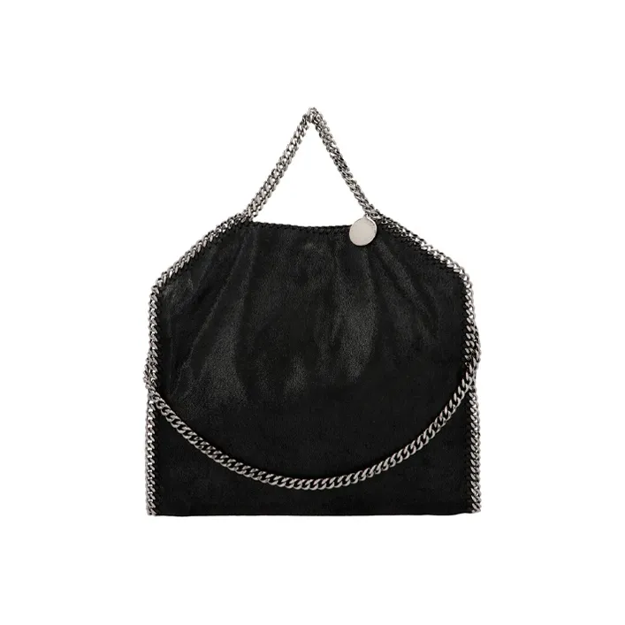 Stella McCartney Artificial Leather Shoulder Bag, Crossbody Bag, Handbag Women's Black-0