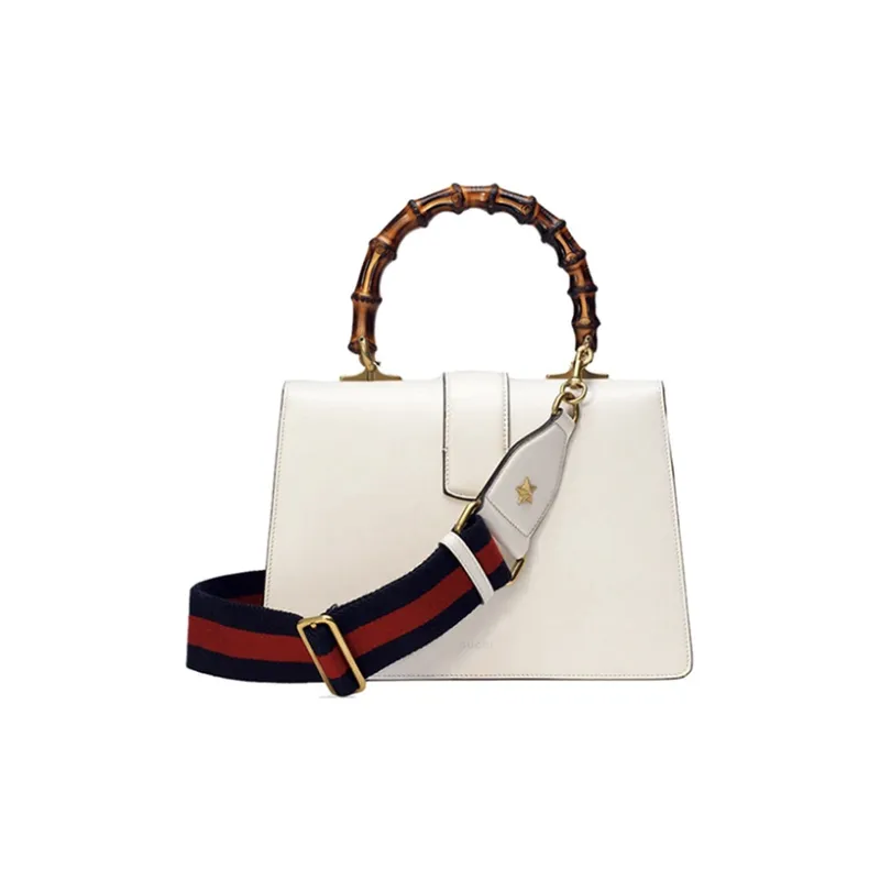 GUCCI Dionysus Multicolor Cow Leather Shoulder Bag Crossbody Bag Handbag Medium Size Women's White/Dark Blue/Red-3