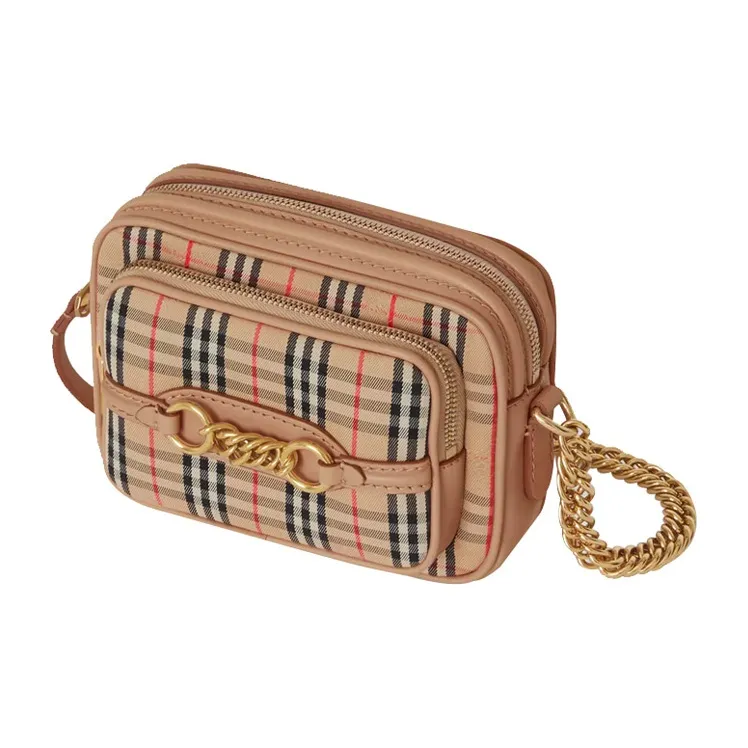 Burberry Leather Camera Bags Messenger Bag Shoulder Bag Crossbody Bag Regular Women's Pink-1