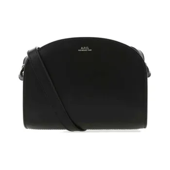 A.P.C Leather Crossbody Bag Shoulder Bag Women's Black