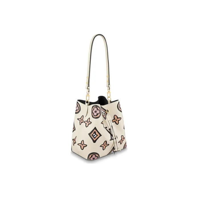 LOUIS VUITTON Neonoe Mm Wild At Heart Cream-1