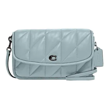 COACH Hayden Soft Leather Shoulder Bag Crossbody Bag Small Size Women's Lake Green Color