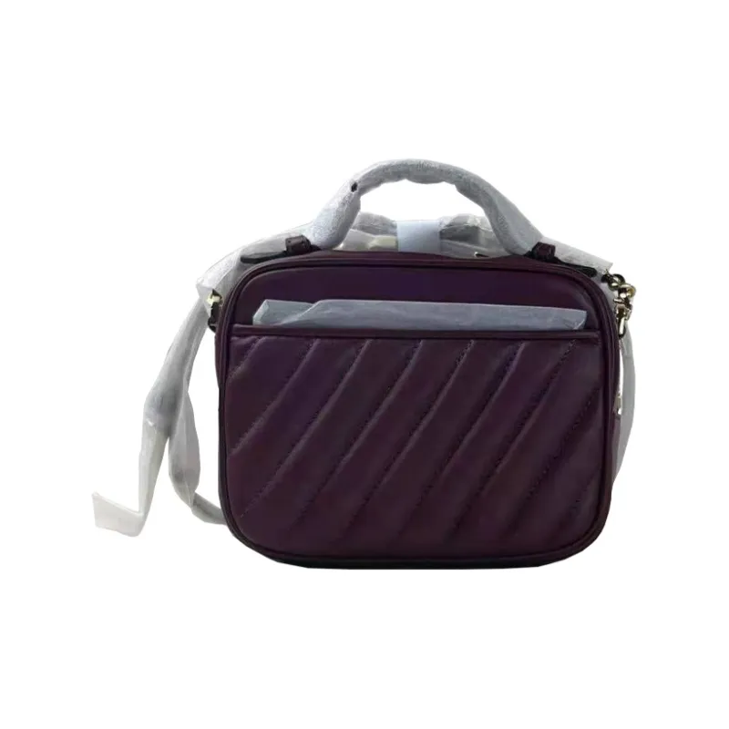 MICHAEL KORS Rose Leather Camera Bag, Handbag, Shoulder Bag, Crossbody Bag Trumpets Women's Fuchsia-2