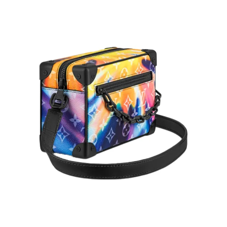 LOUIS VUITTON Mini Soft Trunk Sunset Monogram Multicolor-2