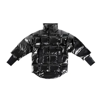 NORVINCY Outdoor Solid Color Versatile Street Coat Winter Unisex
