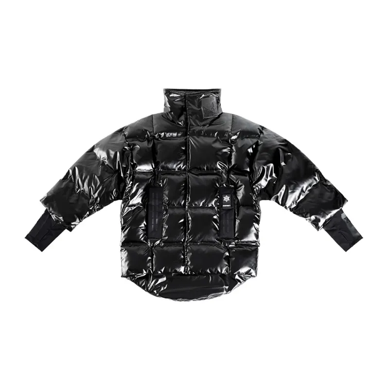 NORVINCY Outdoor Solid Color Versatile Street Coat Winter Unisex-0