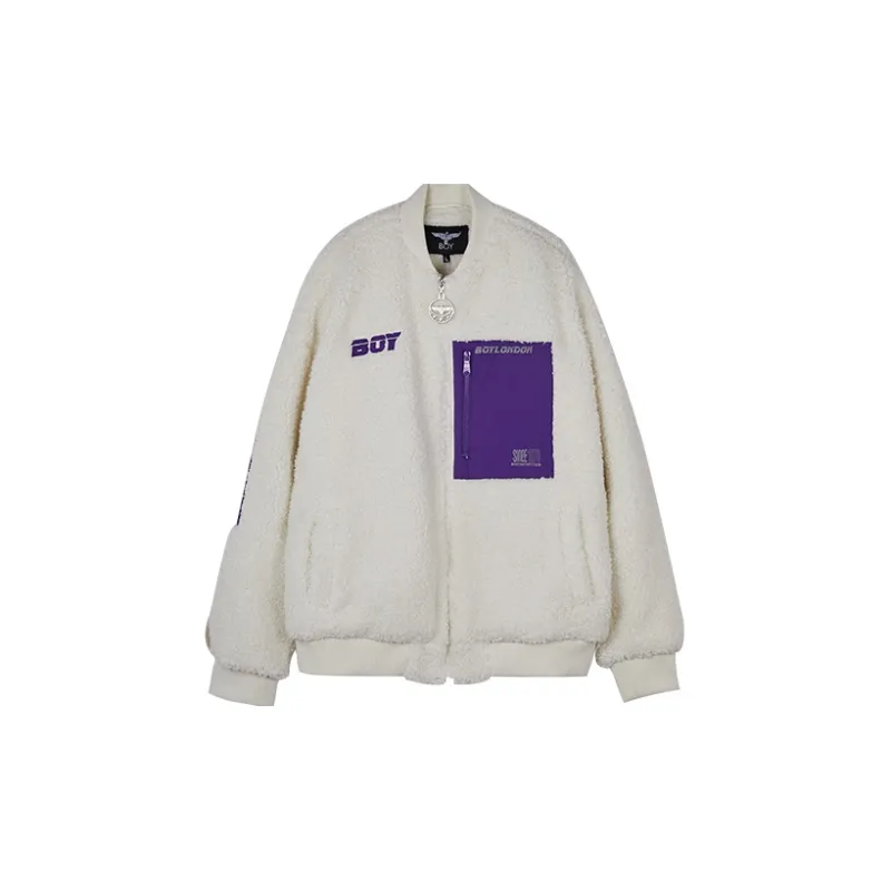 Boy London Loose Fit Jacket Unisex White-1