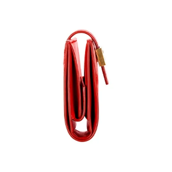 GIVENCHY Givenchy Bag Collection Sheepskin Wallet Women's Red-1