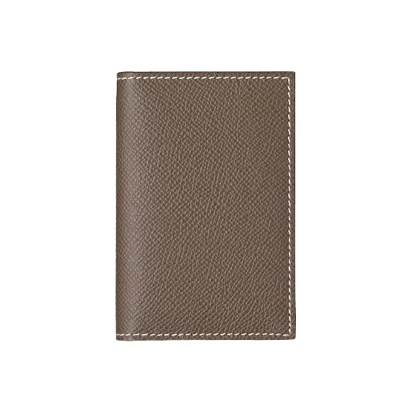 HERMES MC² Euclide Epsom Calfskin Card Holder Men's Elephant Gray-0