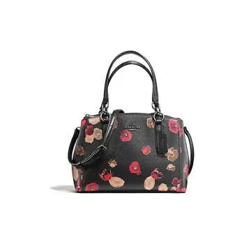 COACH Christie Leather Killer Bag, Shoulder Bag, Crossbody Bag, Handbag Tubas Women's Black