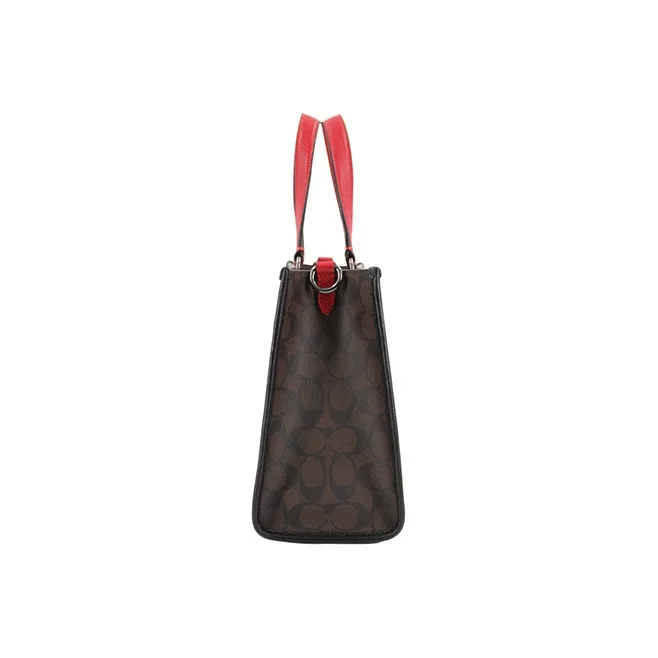 COACH Dempsey PVC With Leather Tote Bag, Shopping Bag, Shoulder Bag, Handbag Regular Women's Classic Monogram-3