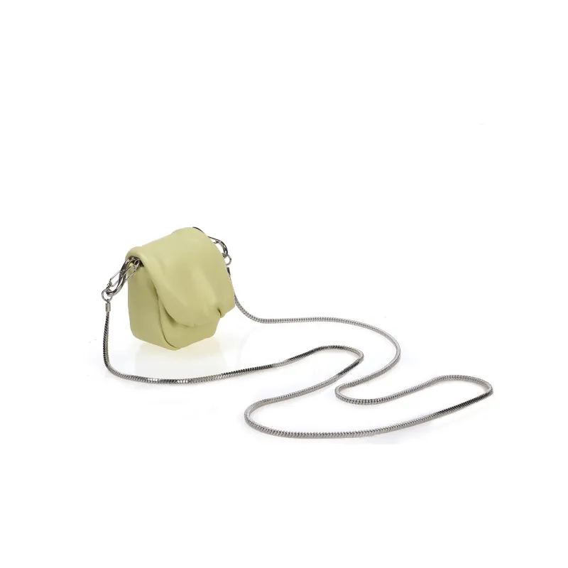 QULU Sheepskin Earphone Case Shoulder Bag Crossbody Bag Extra Mini Women's Multicolor-15