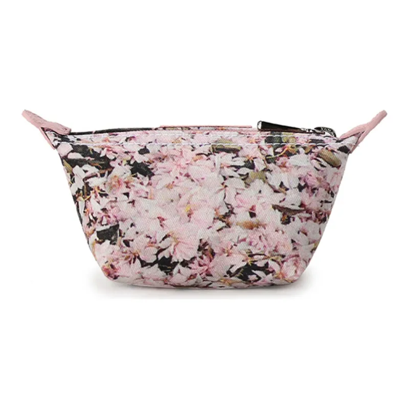 LONGCHAMP Le Foulonné Fabric Coin Purse Women's Pink-3