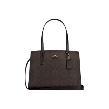 COACH Leather Crossbody Bag, Shoulder Bag Women's Brown Black