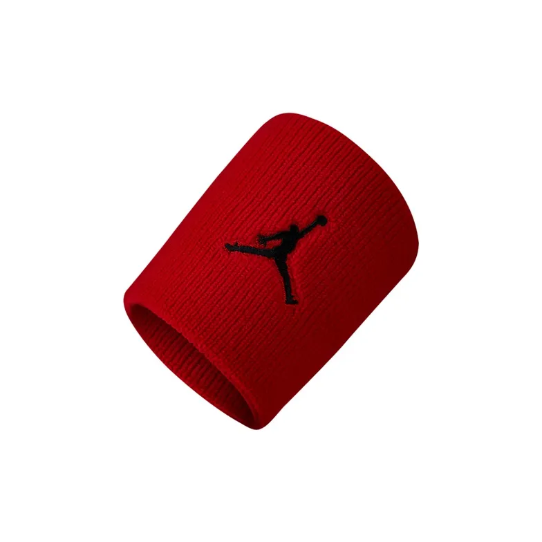 Jordan Wristbands Unisex Gym Red/Black-1