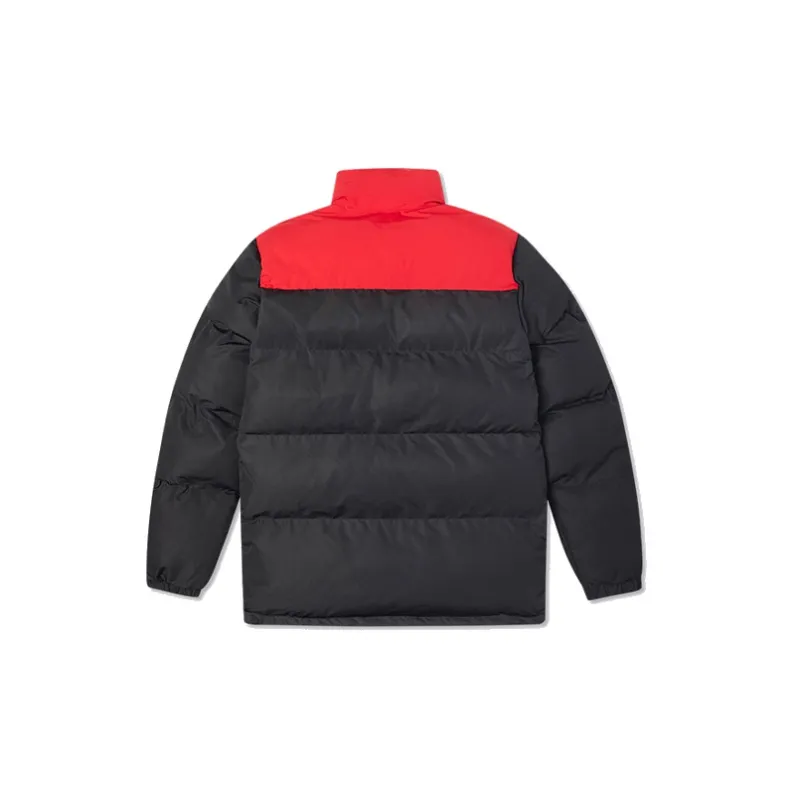 Converse Puffer Jacket Men's Red Black Multicolor-1