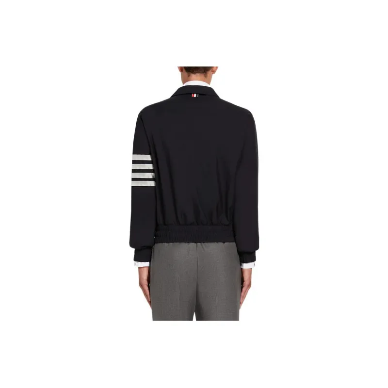 THOM BROWNE 4 Bar Stripe Bomber Jacket-1