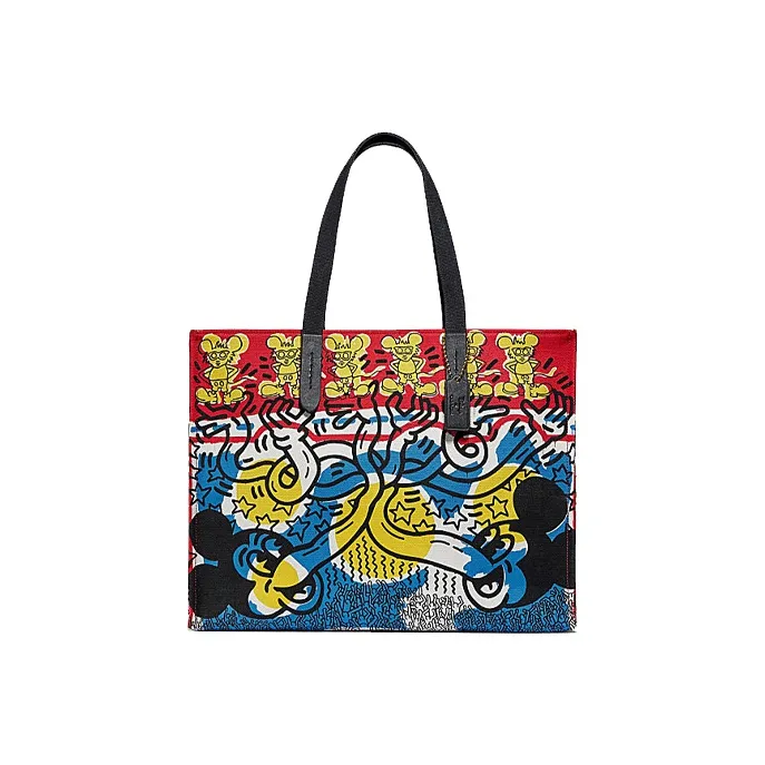 Disney X COACH Recycled Tote Shoulder Bags-0