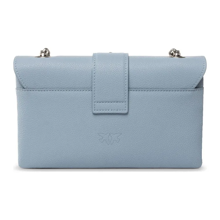 PINKO Chain Bag Swan Bag Shoulder Bag Crossbody Bag Unisex Sky Blue-2
