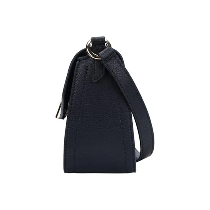 MICHAEL KORS Sylvia Leather Flap Bag Shoulder Bag Crossbody Bag Regular Women's Black-5
