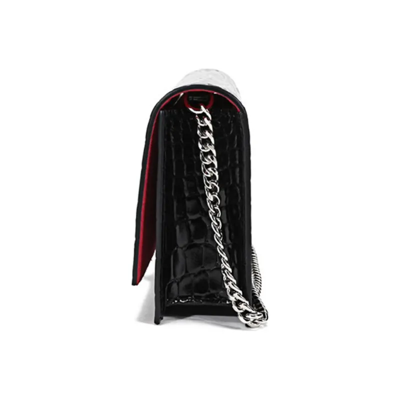 Alexander McQueen Skull Embossed Crossbody Bag-2