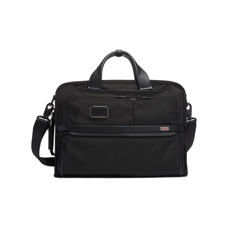 TUMI Alpha 3 Bulletproof Nylon Briefcases Men's Black-0