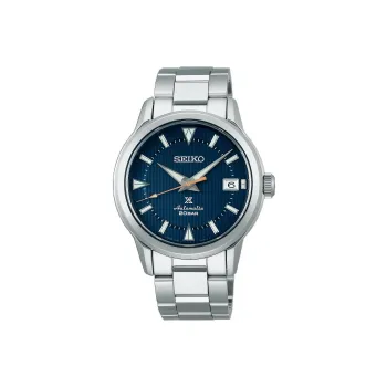SEIKO Prospe Collection Mechanical Movement Stainless Steel Strap Watch Men's Watches Blue Dial