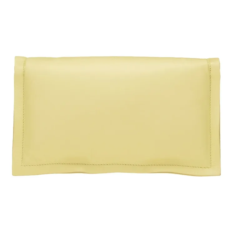 FERRAGAMO Viva Calfskin Pillow Bag Shoulder Bag Crossbody Bag Mini Women's Light Yellow-2