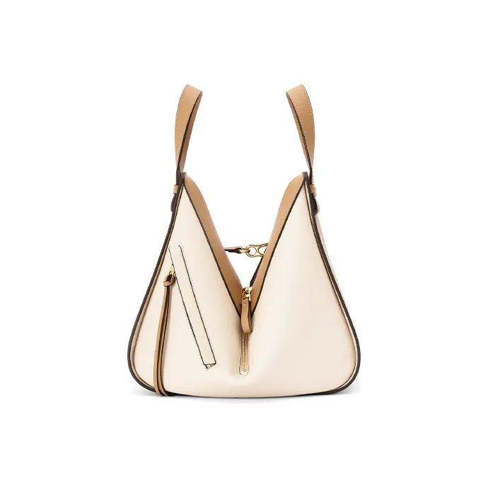 LOEWE Hammock Calfskin Handbag, Shoulder Bag, Crossbody Bag Regular Women's Sand Dune/Warm Desert-2