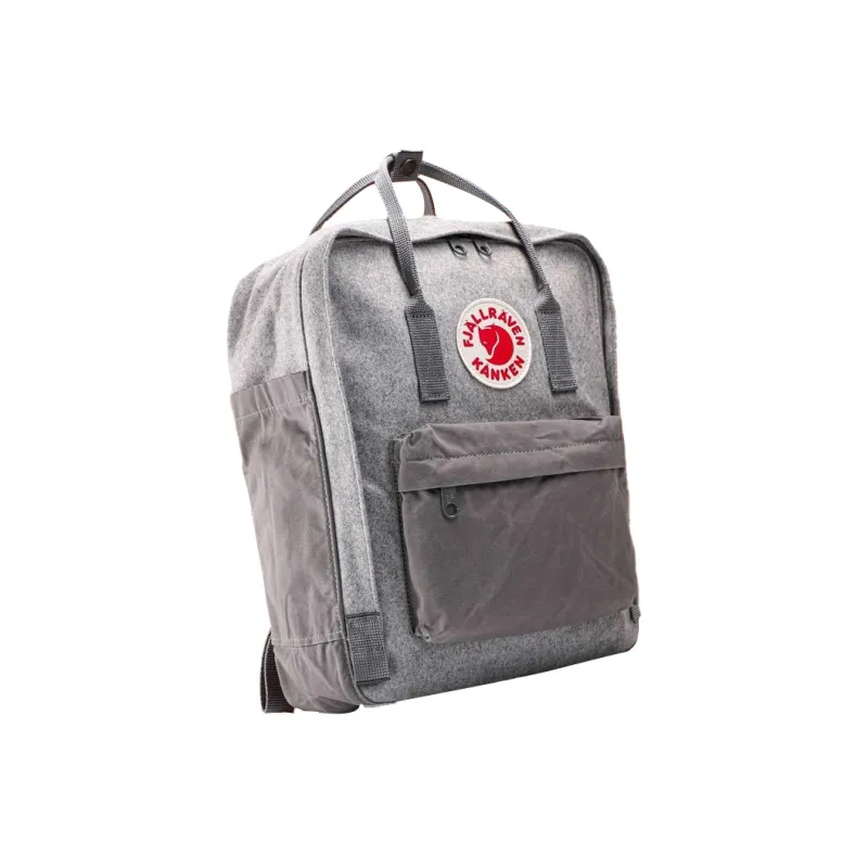 Fjallraven Wool Backpack Shoulder Bag Unisex Granite Gray-2