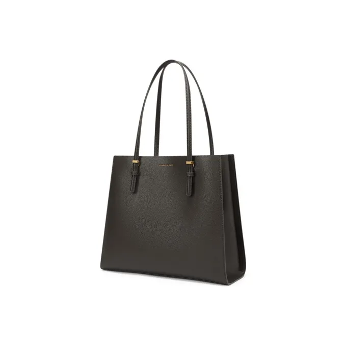 CHARLES&KEITH PU Charles & Keith Bag, Tote Bag, Shopping Bag, Shoulder Bag Women's Multicolor-1