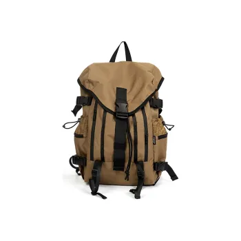 MYEDITION Oxford Laptop Backpack Unisex Brown